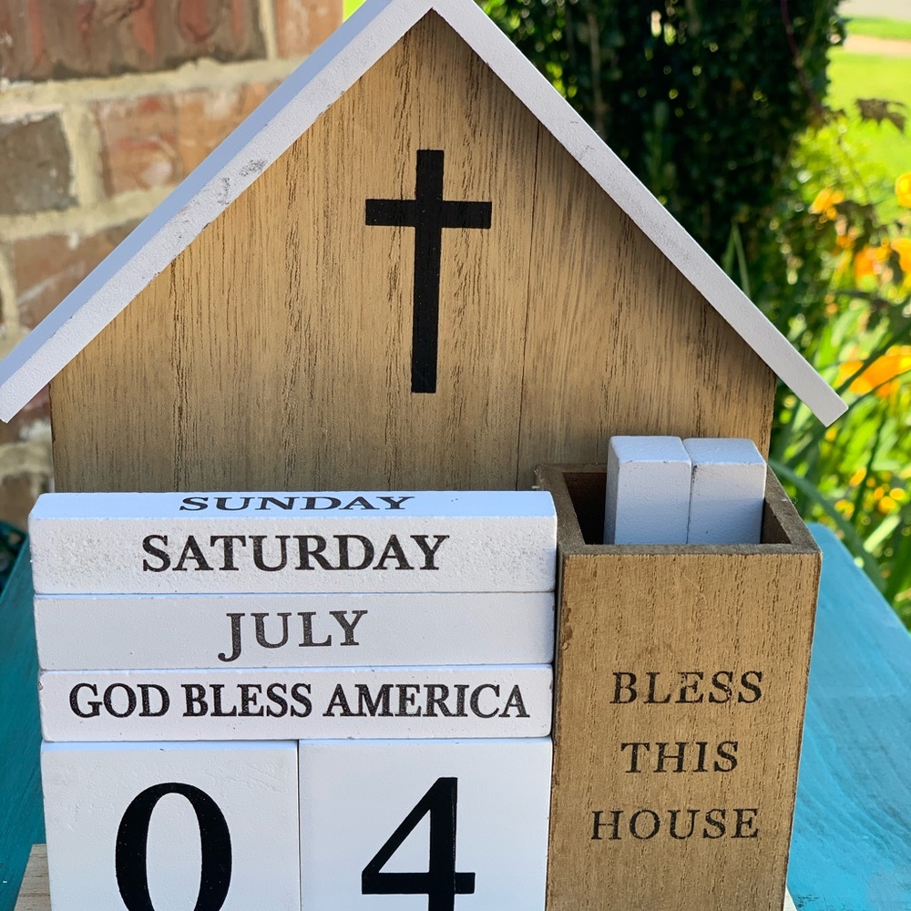 Wooden Calendar